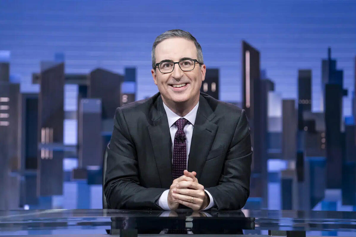 John Oliver on Last Week Tonight with John Oliver.